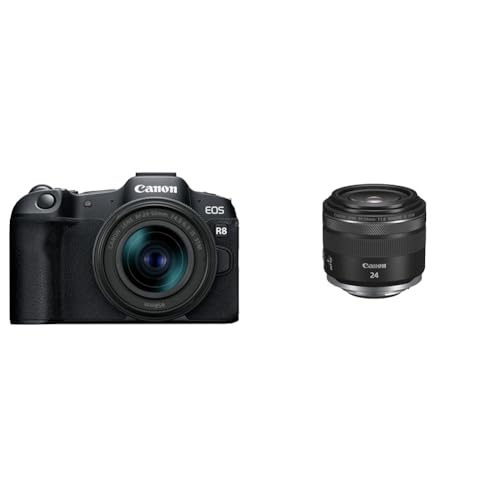 Canon EOS R8 Kit mit RF 24-50mm Objektiv + Objektiv RF 24mm F1.8 Macro IS STM Canon EOS R8 Kit mit RF 24-50mm Objektiv + Objektiv RF 24mm F1.8 Macro IS STM von Canon