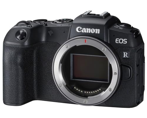 Canon EOS RP Vollformat Systemkamera Gehäuse (spiegellos, 26,2 MP, 7,5cm (3 Zoll) Clear View LCD II Display, Digic 8, 4K Video, WLAN, Bluetooth), schwarz von Canon