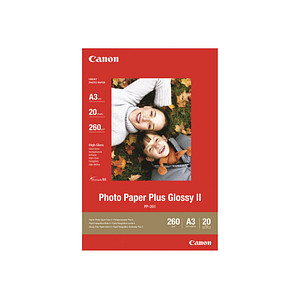 Canon Fotopapier PP-201 A3 DIN A3 hochglänzend 265 g/qm 20 Blatt Canon Fotopapier PP-201 A3 DIN A3 hochglänzend 265 g/qm 20 Blatt von Canon