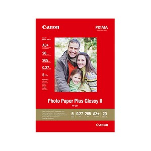 Canon Fotopapier PP-201 DIN A3+ hochglänzend 265 g/qm 20 Blatt von Canon