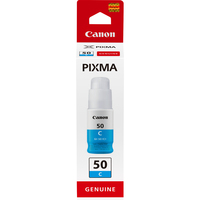 Canon GI-50 C, Hohe Reichweite, Tintenflasche, Cyan Canon GI-50 C, Hohe Reichweite, Tintenflasche, Cyan von Canon