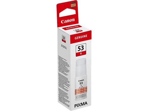 Canon GI-53 R Tinte rot Druckertinte 60ml hohe Reichweite für PIXMA Tintenstrahldrucker ORIGINAL 4717C001 von Canon