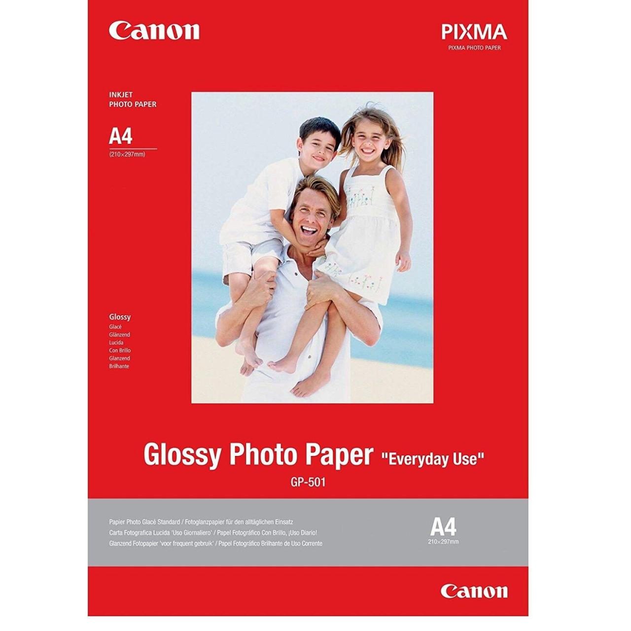 Canon GP-501 Fotopapier glänzend A4 210x297mm 200 g/m² - 20 Blatt Canon GP-501 Fotopapier glänzend A4 210x297mm 200 g/m² - 20 Blatt von Canon