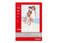 Canon GP-501 glänzendes Fotopapier 10x15 cm - 100 Blatt, Glanz, 210 g/m², 100 Blätter, 210 µm, 100 mm, 150 mm von Canon