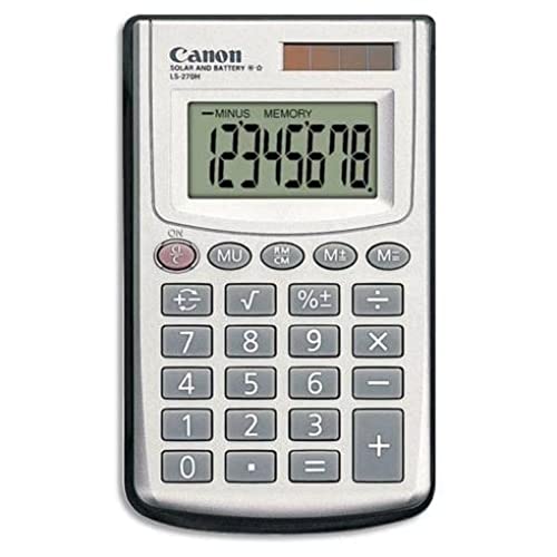 Canon LS-270H Hand-Taschenrechner Silber von Canon