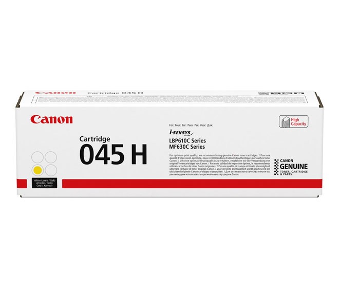 Canon Lasertoner 045H gelb 2.200 Seiten Canon Lasertoner 045H gelb 2.200 Seiten von Canon