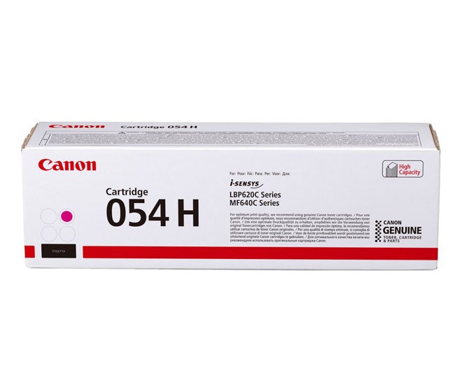 Canon Lasertoner 054H magenta 2.300 Seiten Canon Lasertoner 054H magenta 2.300 Seiten von Canon