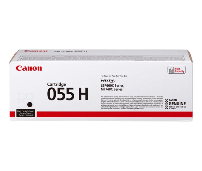 Canon Lasertoner 055H schwarz 7.600 Seiten Canon Lasertoner 055H schwarz 7.600 Seiten von Canon