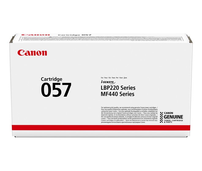 Canon Lasertoner 057 schwarz 3.100 Seiten Canon Lasertoner 057 schwarz 3.100 Seiten von Canon