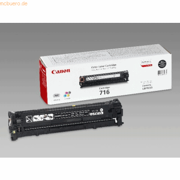 Canon Lasertoner Canon 716BK schwarz von Canon