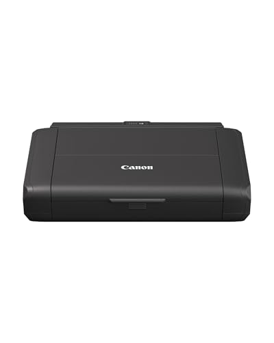 Canon MAXIFY BX110 Mobiler Drucker – WLAN-Drucker mit wiederaufladbarem Akku, druckt bis A4 | Perfekt für Home-Office & unterwegs! Drucke kabellos von Laptop, PC, Smartphone – mit der Canon Print App von Canon