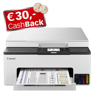 AKTION: Canon MAXIFY GX1050 3 in 1 Tintenstrahl-Multifunktionsdrucker grau mit CashBack AKTION: Canon MAXIFY GX1050 3 in 1 Tintenstrahl-Multifunktionsdrucker grau mit CashBack von Canon