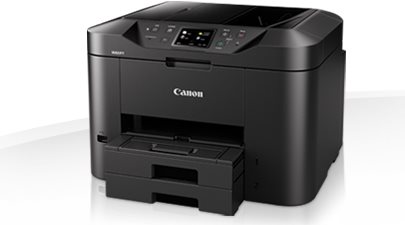 Canon MAXIFY MB2750 - Multifunktionsdrucker - Farbe - Tintenstrahl - A4 (210 x 297 mm), Legal (216 x 356 mm) (Original) - A4/Legal (Medien) - bis zu 22 Seiten/Min. (Kopieren) - bis zu 24 ipm (Drucken) - 500 Blatt - 33.6 Kbps - USB 2.0, LAN, Wi-Fi(n), USB-Host von Canon