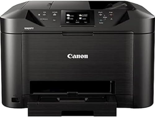 Canon MAXIFY MB5150 Farbtintenstrahl - Multifunktionsdrucker (DIN A4, 4-in-1 Scanner, Kopierer, Fax, Farbdisplay, 600 x 1200 DPI, USB, Duplexdruck, WLAN, Bluetooth) schwarz von Canon