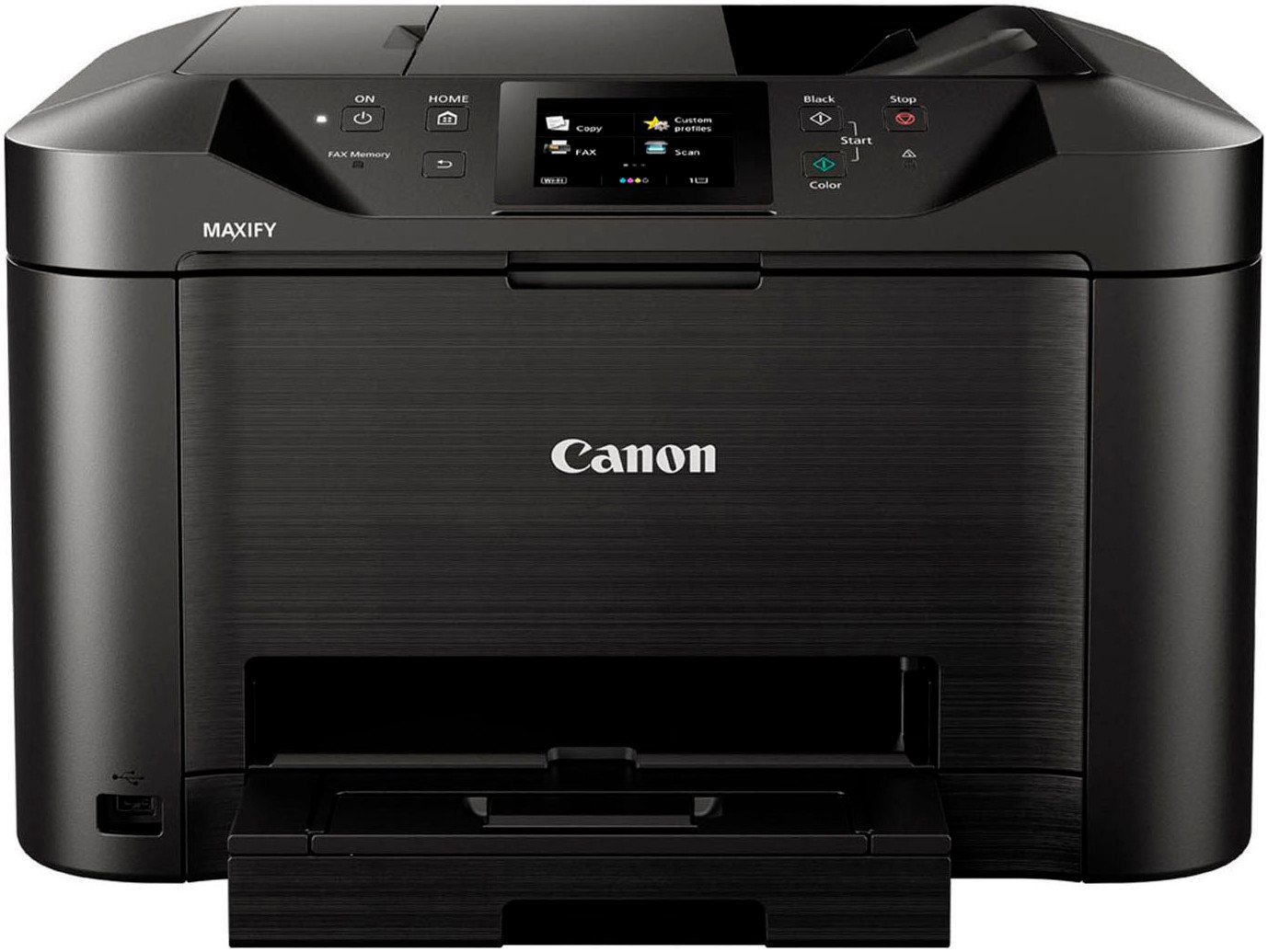 Canon MAXIFY MB5150 Multifunktionsdrucker, (LAN (Ethernet), WLAN (Wi-Fi), Tintenstrahl-Multifunktionssystem mit Cloudanbindung) von Canon