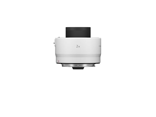 Canon Objektiv Extender RF 2X - für Canon RF Objektive (2-fache Brennweiten-Verlängerung, für RF-Bajonett optimiertes Linsendesign), hellgrau von Canon