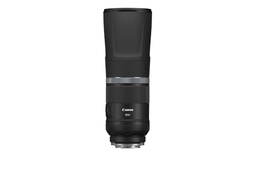 Canon Objektiv RF 800mm F11 is STM (Supertele-Objektiv für EOS R Serie, Festbrennweite, 4-Stufen optischer Bildstabilisator, 1.260g, kompakt), schwarz von Canon