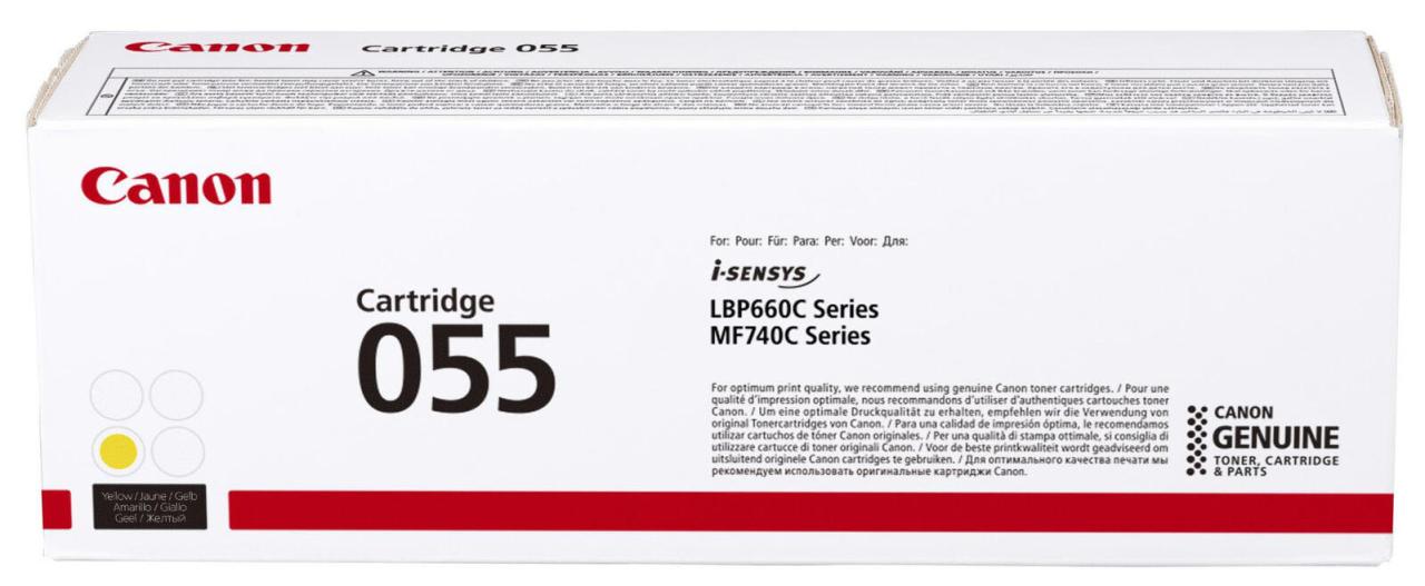 Canon Original 055 Toner - gelb 2.100 Seiten (3013C002) von Canon