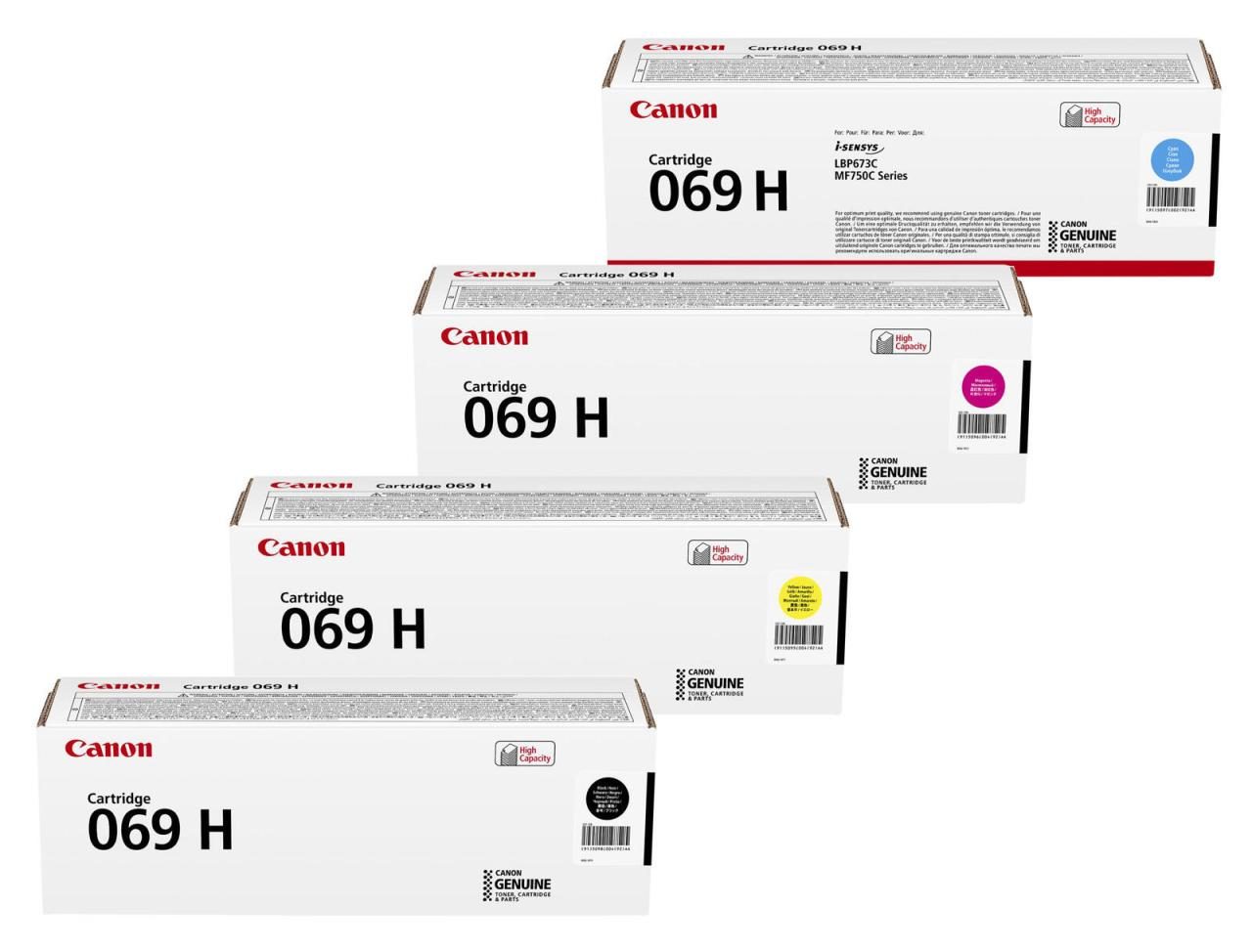 Canon Original 069H Toner - 4er Multipack von Canon