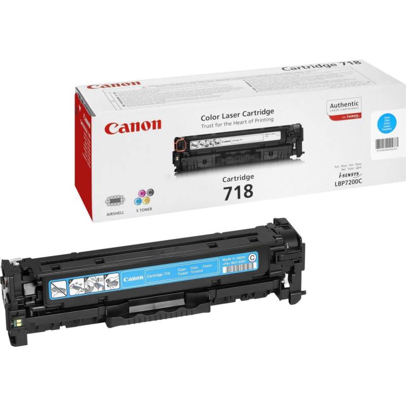 Canon Original 718C Toner cyan 2.900 Seiten (2661B002) von Canon