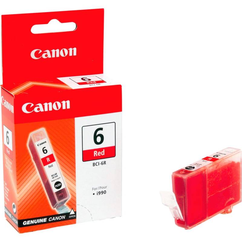 Canon Original BCI-6R Druckerpatrone - rot 390 Seiten von Canon