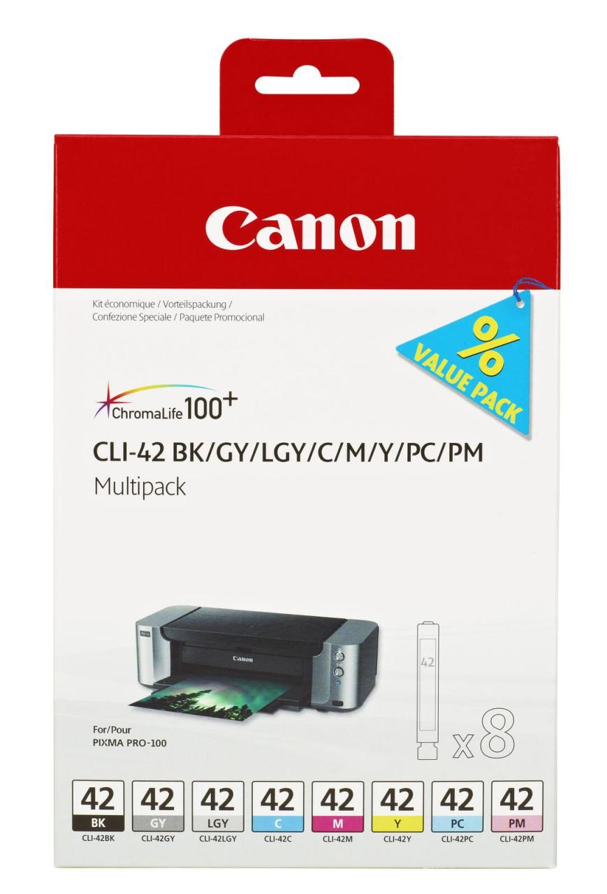 Canon Original CLI-42 Druckerpatronen 8er-Multipack von Canon