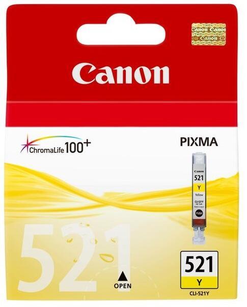Canon Original CLI-521Y Druckerpatrone gelb 500 Seiten (2936B001) von Canon
