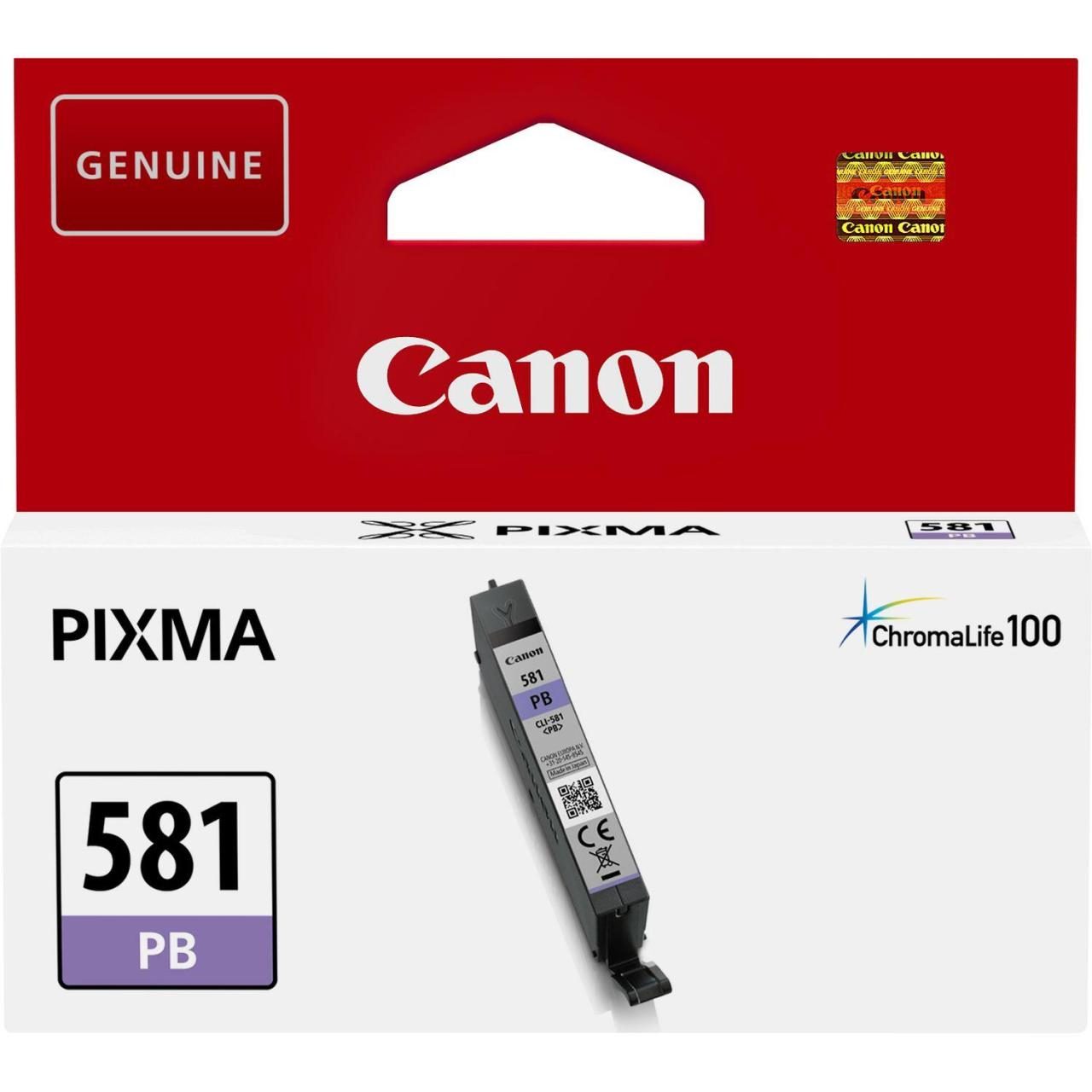 Canon Original CLI-581PB Druckerpatrone - fotoblau (2107C001) von Canon