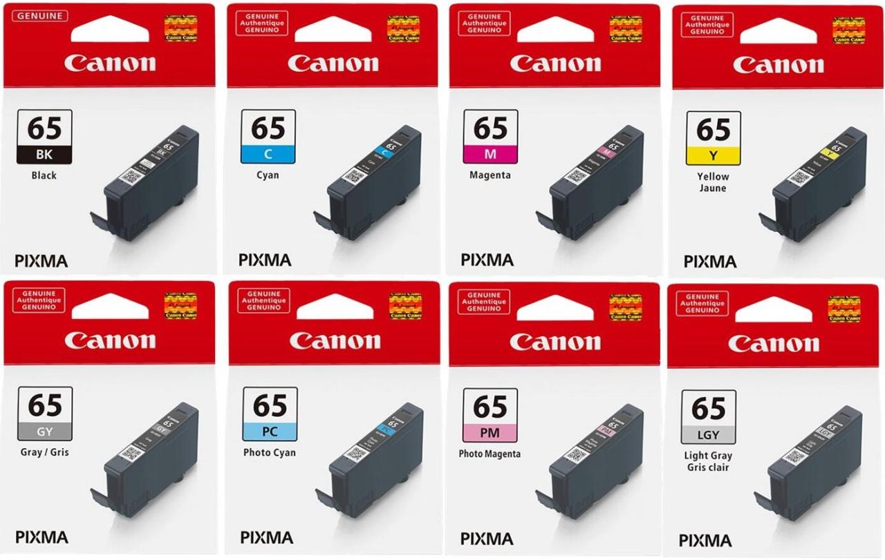 Canon Original CLI-65 Druckerpatronen - 8er Multipack von Canon