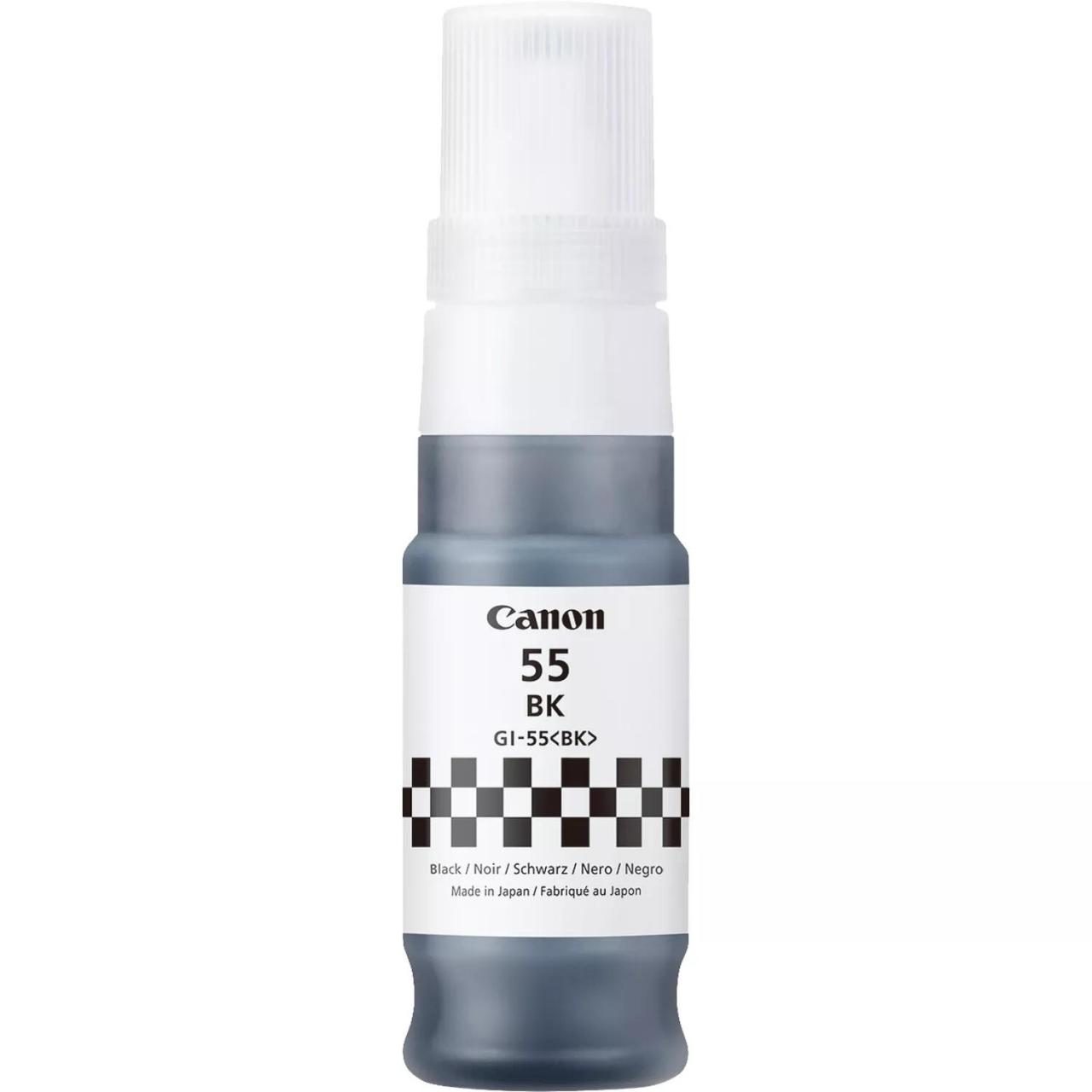 Canon Original GI-55BK Nachfülltinte - schwarz 3.000 Seiten Canon Original GI-55BK Nachfülltinte - schwarz 3.000 Seiten von Canon