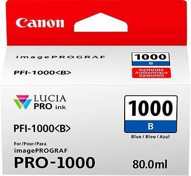 Canon Original PFI-1000B Druckerpatrone - blau (0555C001) von Canon