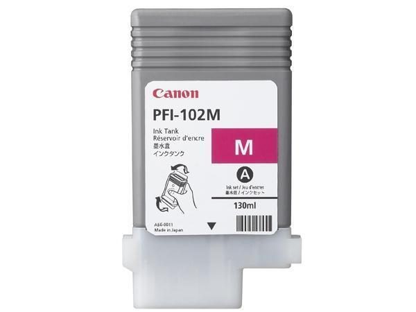 Canon Original PFI-102M Druckerpatrone - magenta 740 Seiten von Canon