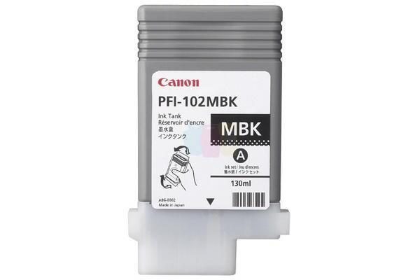 Canon Original PFI-102MBK Druckerpatrone - schwarz matt 130ml von Canon