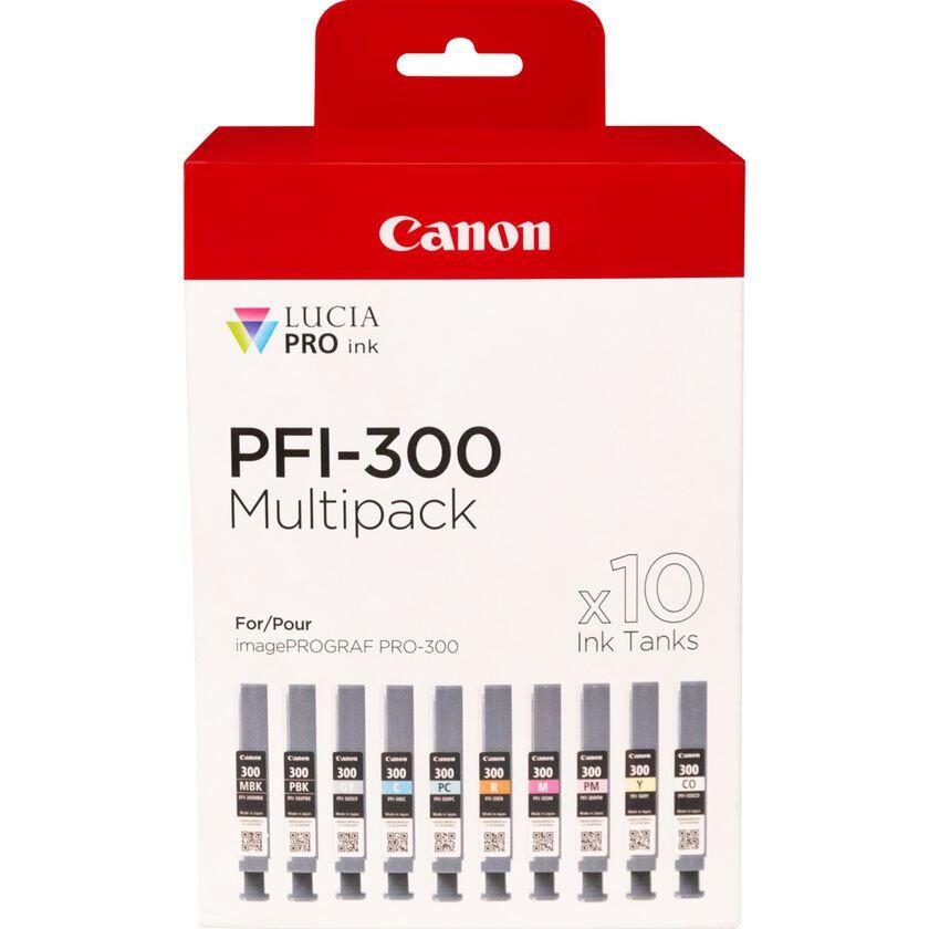 Canon Original PFI-300 Druckerpatronen - 10er Multipack Canon Original PFI-300 Druckerpatronen - 10er Multipack von Canon
