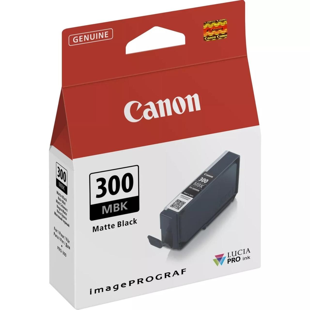 Canon Original PFI-300MBK Druckerpatrone - mattschwarz (4192C001) von Canon