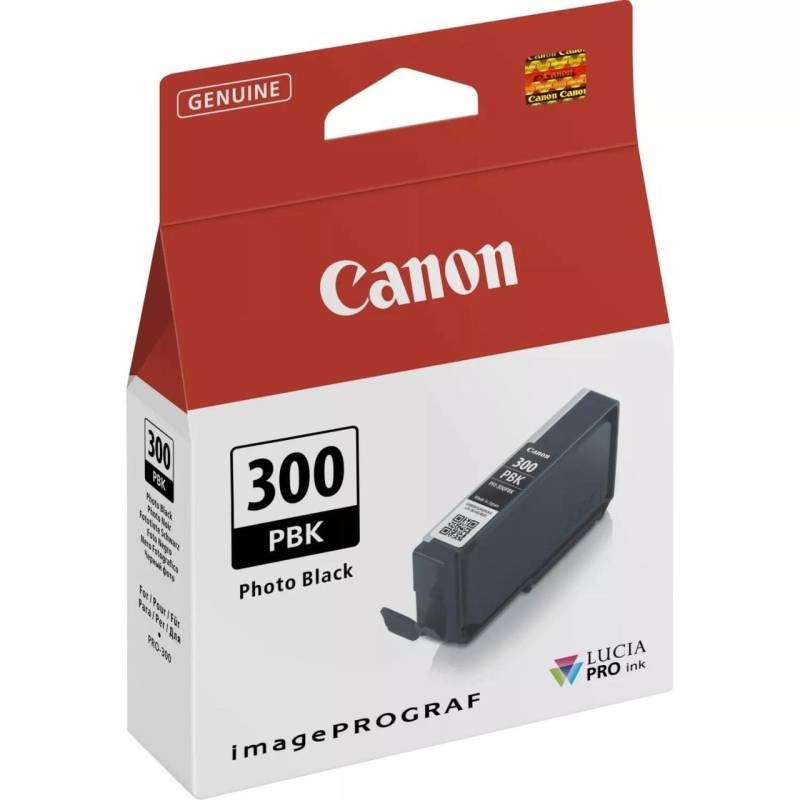 Canon Original PFI-300PBK Druckerpatrone - fotoschwarz (4193C001) von Canon