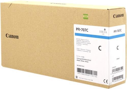 Canon Original PFI-707C Druckerpatrone - cyan 700ml von Canon