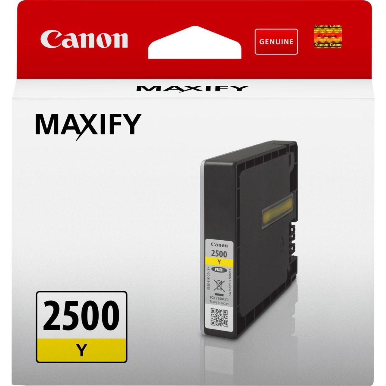 Canon Original PGI-2500Y Druckerpatrone gelb 700 Seiten (9303B001) von Canon