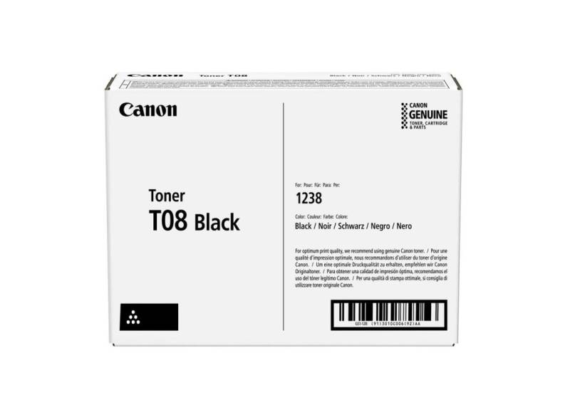 Canon Original T08 Toner - schwarz (3010C006) von Canon