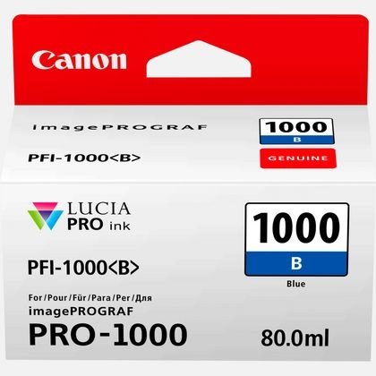 Canon Original - Tinte blau PFI-1000B - 0555C001AA von Canon