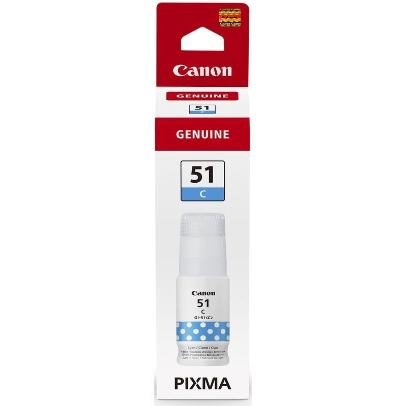 Canon Original Tinte cyan GI-51C - 4546C001 Canon Original Tinte cyan GI-51C - 4546C001 von Canon