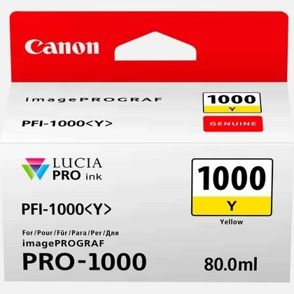 Canon Original - Tinte gelb PFI-1000Y - 0549C001AA von Canon