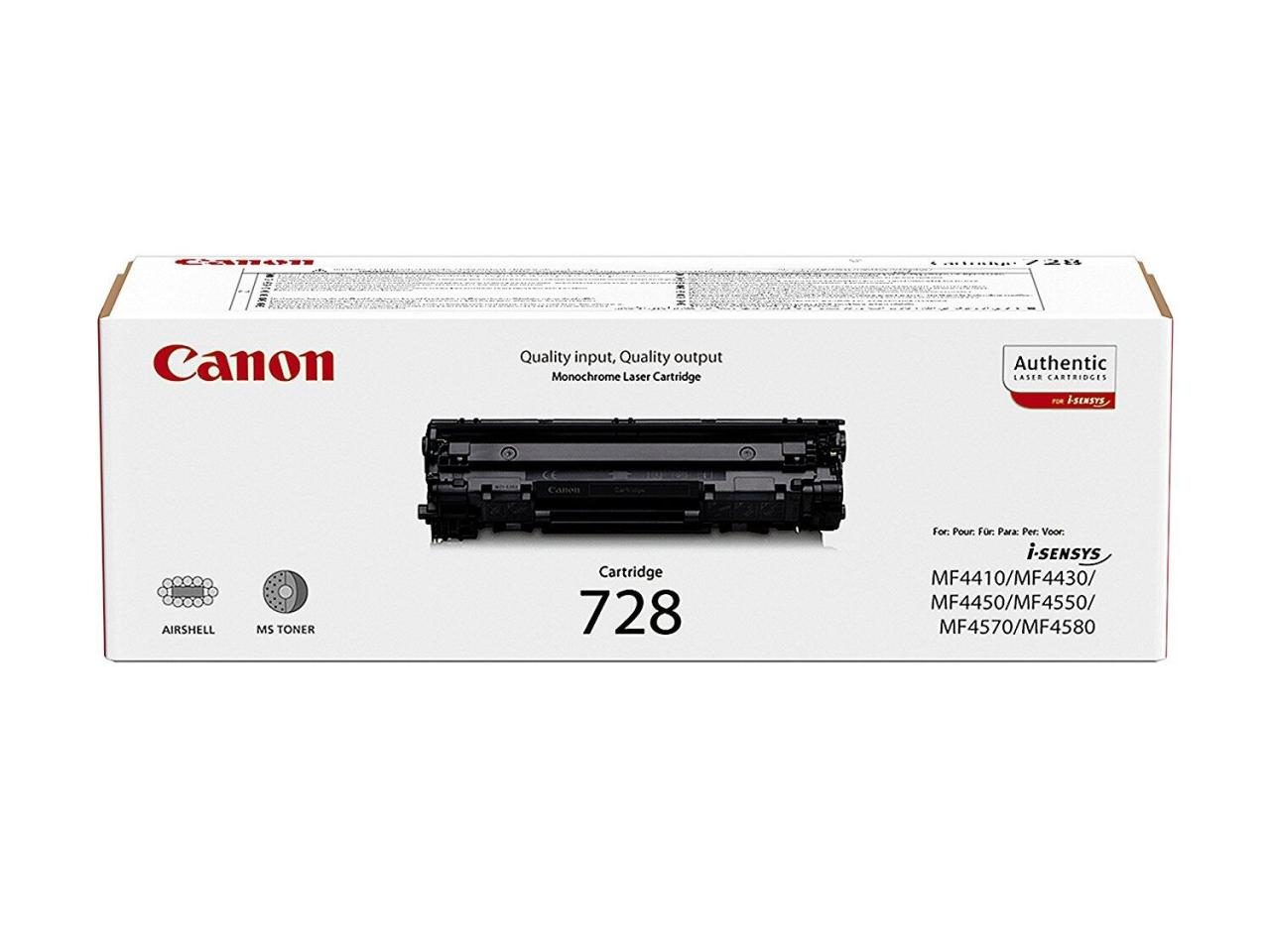 Canon Original Toner 728 schwarz 2.100 Seiten (3500B002) von Canon