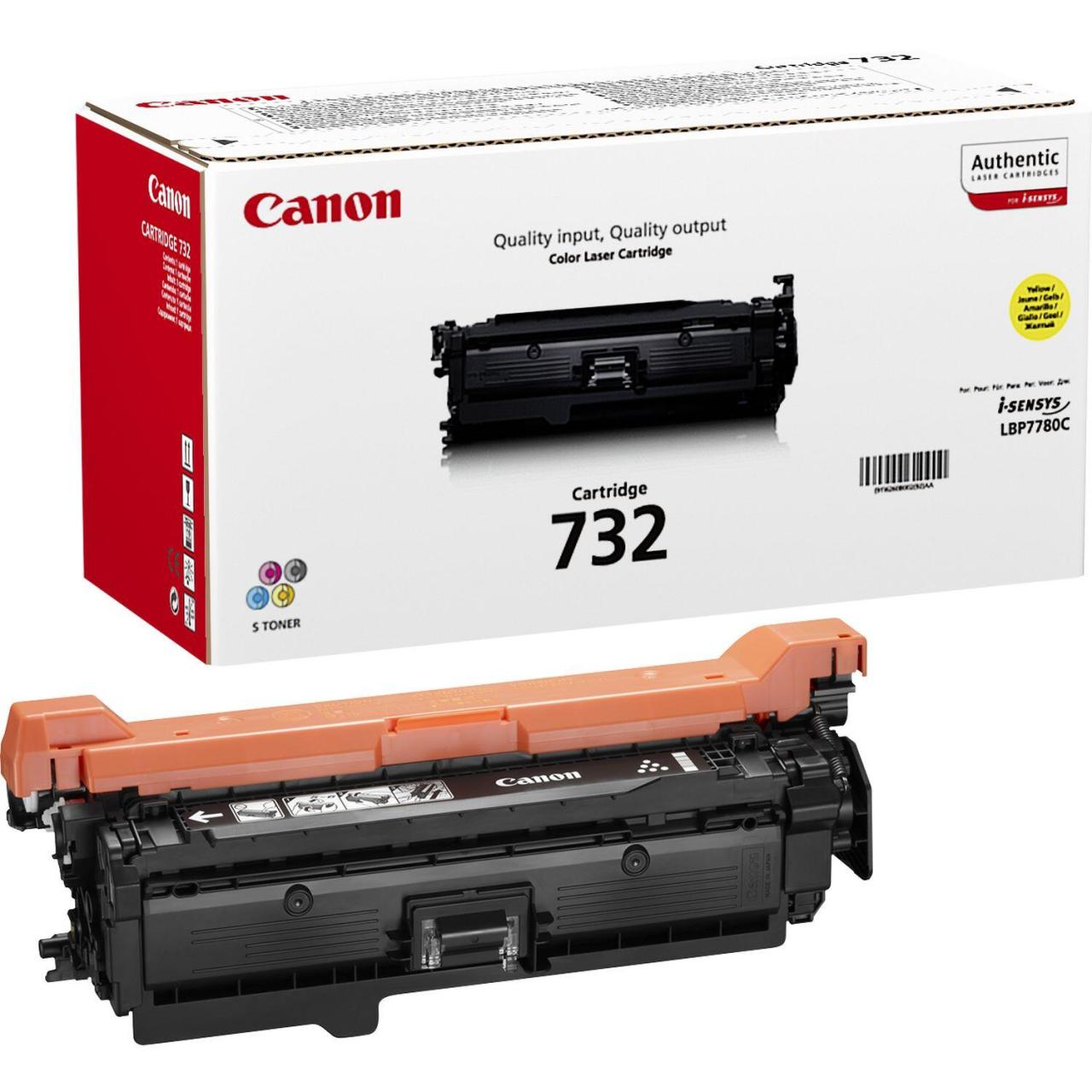 Canon Original Toner 732Y gelb 6.400 Seiten (6260B002) von Canon