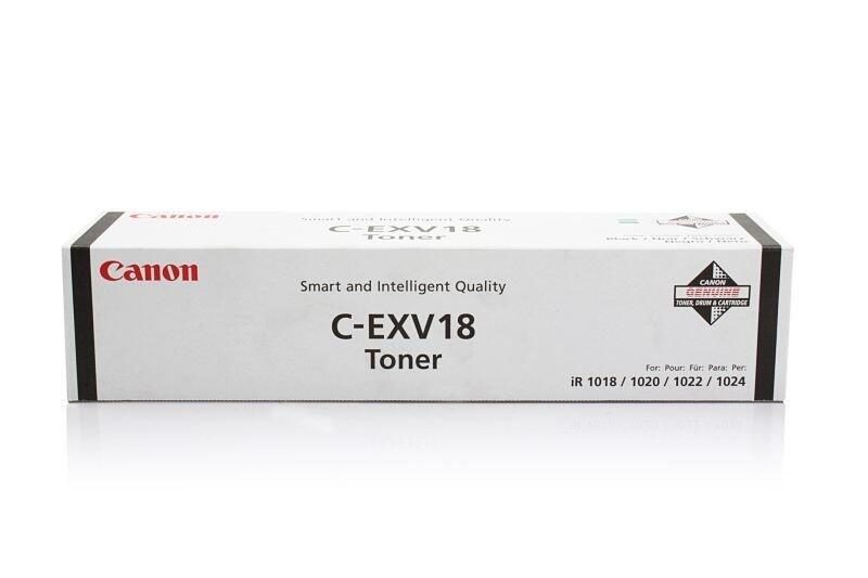 Canon Original Toner C-EXV18 schwarz 8.400 Seiten (0386B002) von Canon