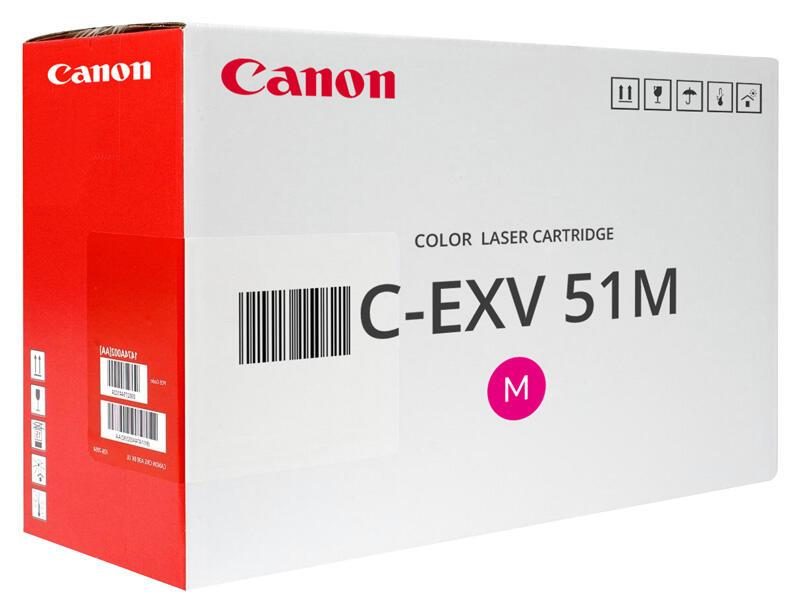 Canon Original Toner C-EXV51 magenta 60.000 Seiten (0483C002) von Canon