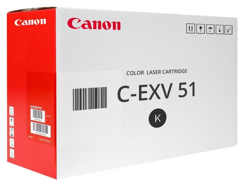 Canon Original Toner C-EXV51 schwarz 69.000 Seiten (0481C002) von Canon