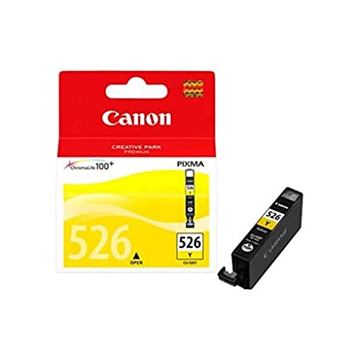Canon Originaltinte CLI-526 Y, Größe Standard, Gelb, Plastikverpackung (alte Version) von Canon