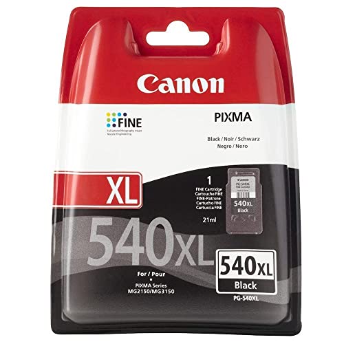 Canon Originaltinte PG-540, Größe L, Schwarz, Plastikverpackung (alte Version) von Canon