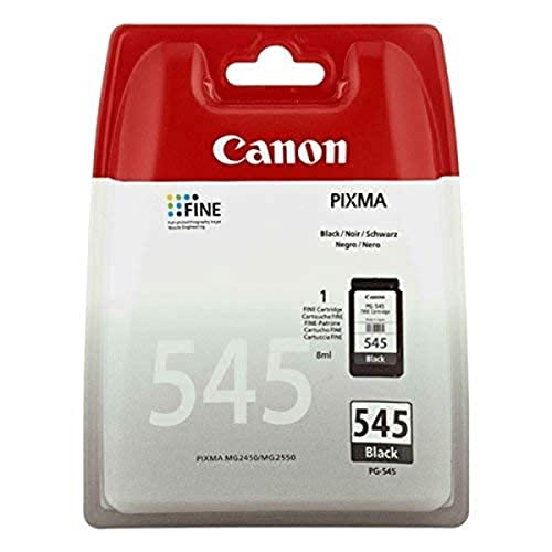 Canon Originaltinte PG 545, Größe Standard, Schwarz, Plastikverpackung (alte Version) von Canon